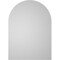 Ekena Millwork Round Top Surface Mount PVC Gable Vent w/ 2"W x 1-1/2"P Brickmould Frame, 26"W x 36"H GVPRT26X3602SN - alternate 3